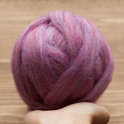 Apricot Wool Roving for Needle Felting Wet Felting Spinning Etsy