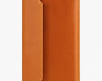 Full grain 3 pocket leather Cigar accessories case