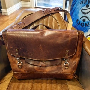 The Randi J Leather Messenger
