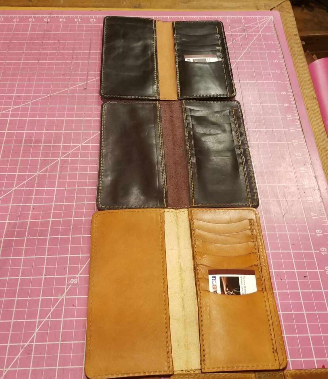 Leather Jumbo Wallet. Etsy