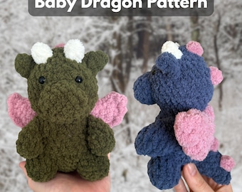 Baby Dragon Crochet Pattern