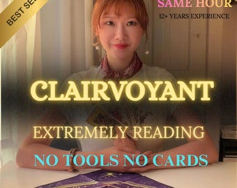 Same Hour Clairvoyant Psychic Reading : No Tools, No Cards, Accurate Prediction, Spiritual Guidance