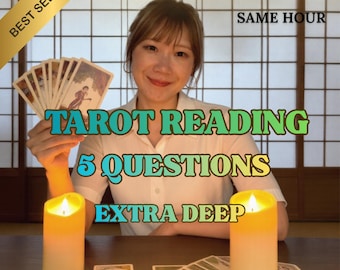 Same Hour 5 Question Tarot Reading | Detailed Tarot Answers on Love, Career & Life | Honest Spiritual Guidance, In-Depth Love Tarot Reading