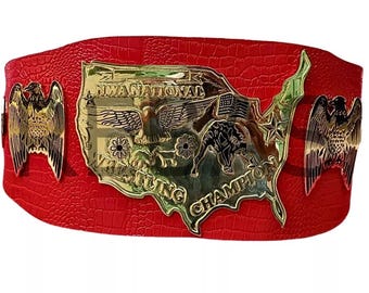 NWA National Heavyweight Championship Wrestling Belt