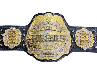 新日本プロレス 第4代IWGPヘビー級チャンピオンベルト 5枚セット 真鍮