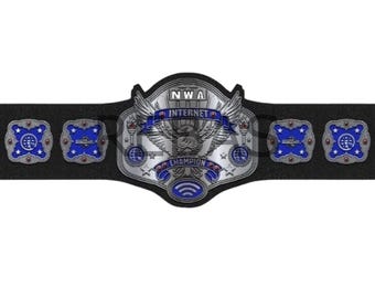 NWA Internet Heavyweight Wrestling Champion Belt