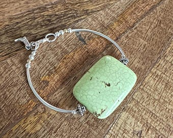 Turquoise Bar Bracelet