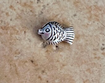 Sterling Silver butterfly bead charm