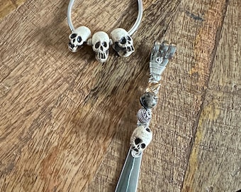 Skull Bar Bracelet