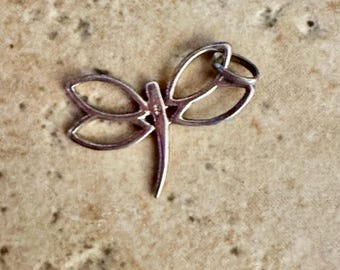 Sterling Silver Dragonfly charm