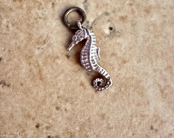 Sterling Silver Seahorse charm