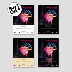 Black Sabbath Poster | Paranoid Album Art | 4 Color Versions Included | Digital Download | Music Wall Art | Music Gift
