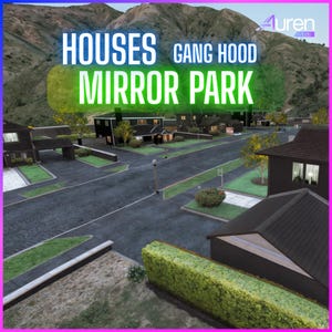 Fivem Mirror Park Gang Hood MLO | Fivem Exterior | Fivem Gang Hood | Roleplay