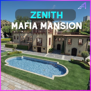 Zenith Mafia Mansion | Fivem MLO | Fivem Villa House | Add-On | High Quality