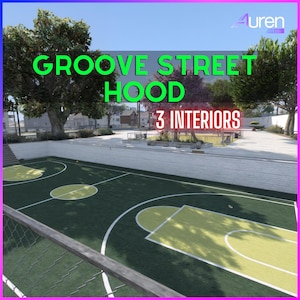 Groove Hood MLO | Fivem Gang Hood Map | Fivem Interior & Exterior | High Quality