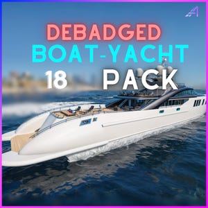 Fivem Watercraft Pack | Debadged Boats - Yachts | Unbranded Cars | Fivem Mods | Roleplay