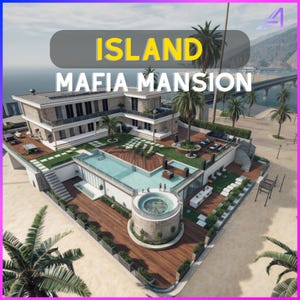 Island Mansion MLO | Fivem Mafia Mansion | Fivem Villa House | Add-On | High Quality