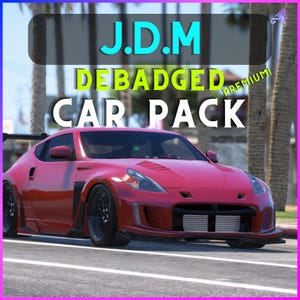 Fivem JDM Car Pack | Debadged Vehicles | Fivem Custom Vehicle Pack | Racing Cars