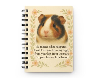 Journal du cochon d'Inde : « Forever Little Friend » Cahier à spirales