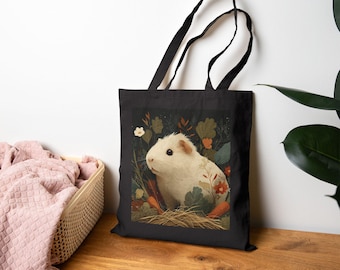 Meerschweinchen Tragetasche - Naturinspirierte Canvas Tasche für Tierliebhaber