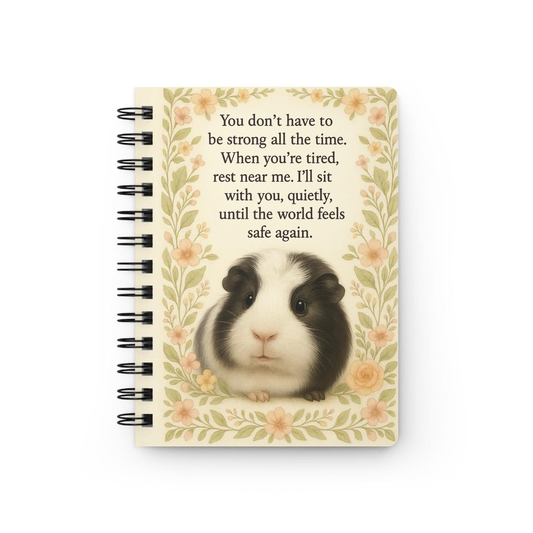 Photo inspiration: Gallery Detail: Guinea Pig Journal Calming Lined Notebook For Animal Lovers