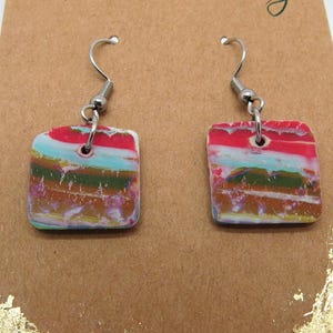 The Last Mile – Orecchini in pasta polimerica ispirati alla maratona di Boston