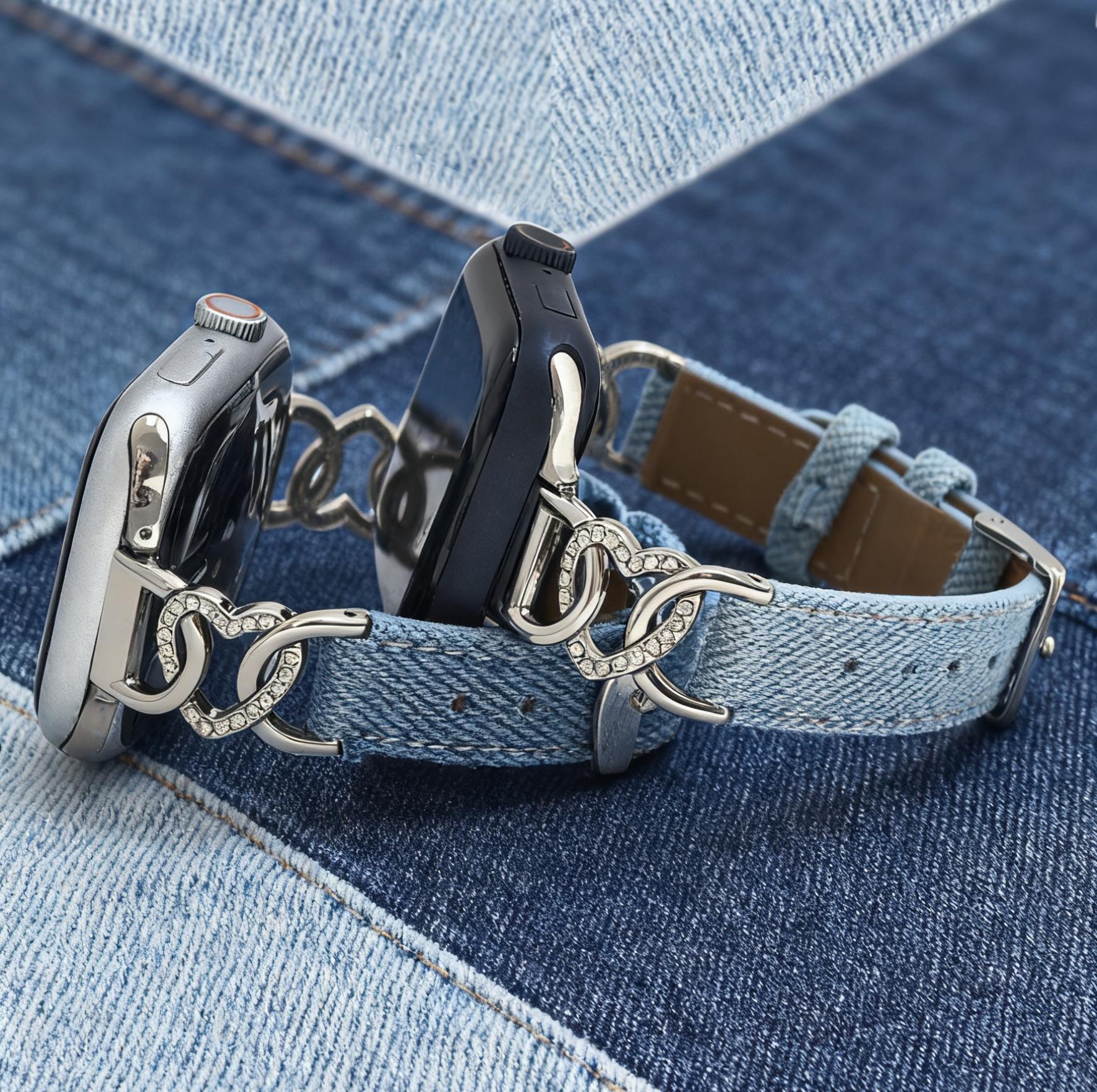 Denim Watch Strap - Etsy display picture 1