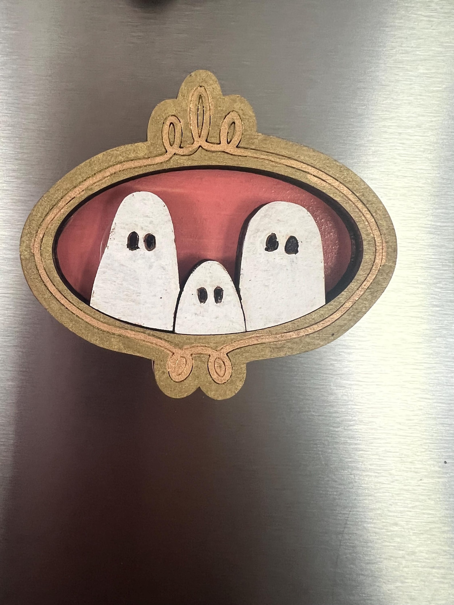 Ghost Magnets Ghost Family Portrait Magnets/gallery Wall Ghost Magnet Set - Etsy