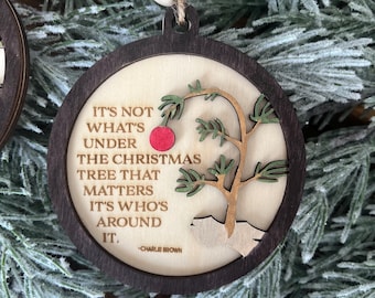 Décoration de Noël en bois rustique