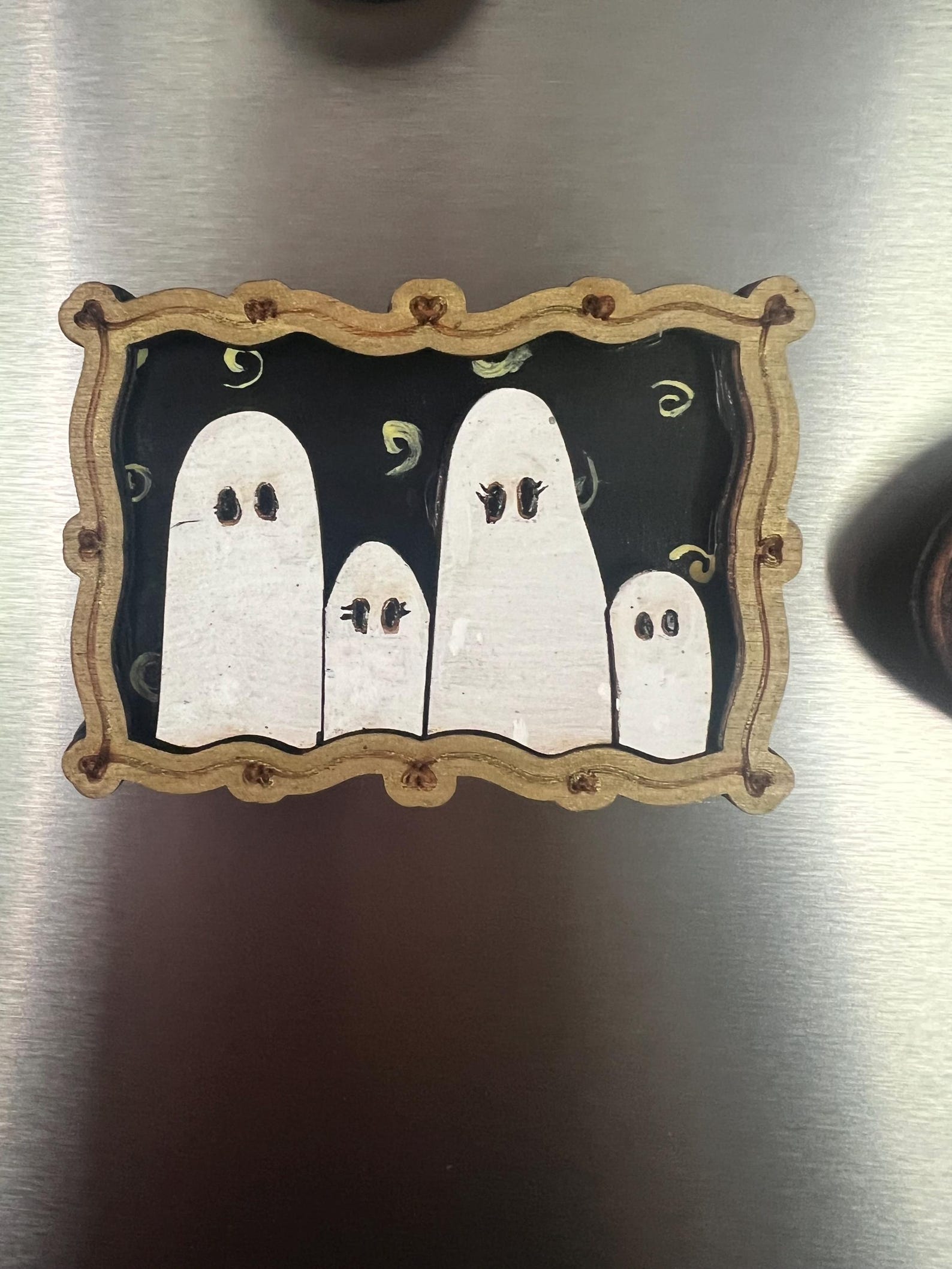 Ghost Magnets Ghost Family Portrait Magnets/gallery Wall Ghost Magnet Set - Etsy