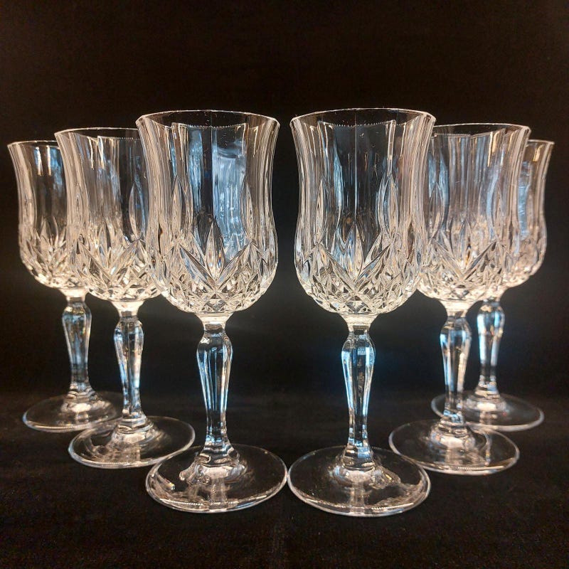 Crystal Within Rocks Rcr Lead Crystal Glasses - Etsy