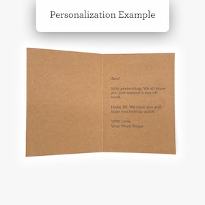 Funny Get Well Card | Adult Humor | Raunchy Snarky Card – Coke and Threesomes image 4