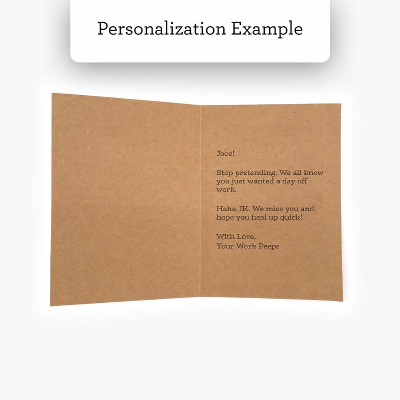 Funny Get Well Card | Adult Humor | Raunchy Snarky Card – Coke and Threesomes image 4