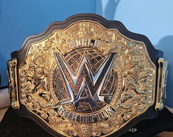 World Heavyweight Wrestling Championship Belt Replica – Adult Size Custom Title Belt