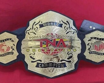 New TNA World Anthem Championship Wrestling Title Belt