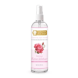 Pure Rose Water Hydrosol | 100% Natural Rose Floral Water for Face Mist, Hair Care, Aromatherapy, DIY, Home Fragrance – 100ml