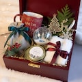 Personalized Christmas Gift Box, Cozy Winter Care Package for Her product logo