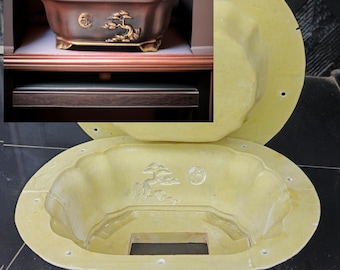Flower and Bonsai pot mold classic 32cm