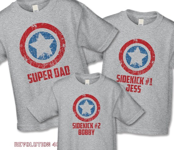 father son matching 4th of july shirts