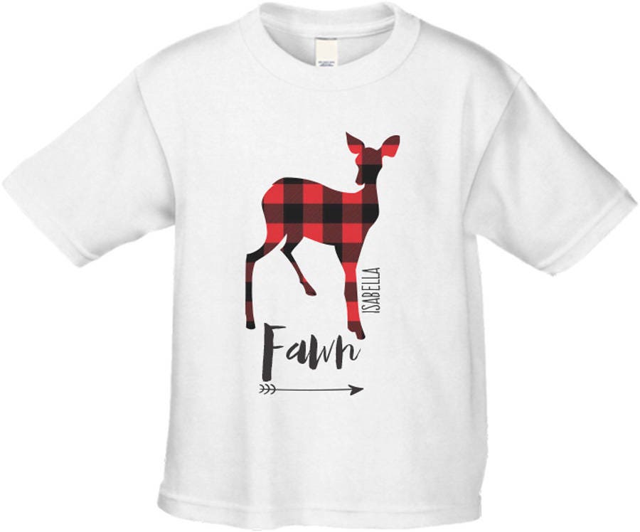 Buffalo Plaid Deer Christmas Shirt 