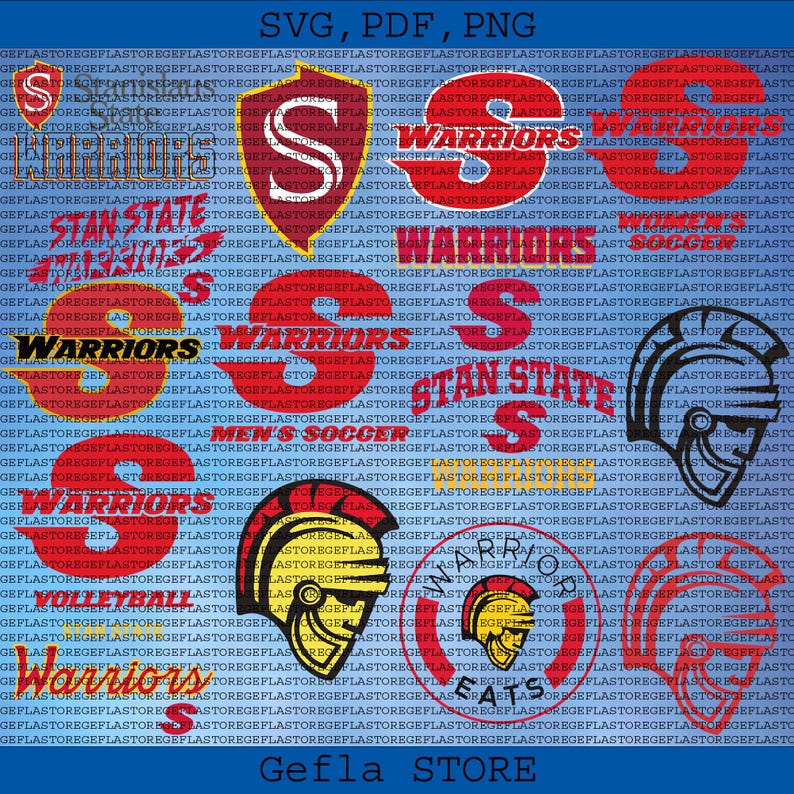 Stan State Shield Layered Cal State Stanislaus University SVG, Athletics, Cricut ...