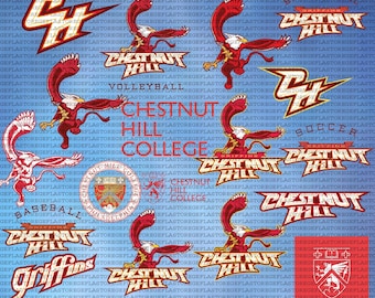Layered Chestnut Hill College SVG, Athletics, Griffins SVG, Football, University, Cricut, Digitla File.