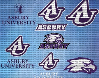 High Quality Asbury University SVG, Football, Cricut, Eagles SVG, College, AU, Athletics, Instant Download.