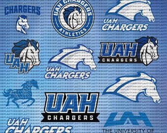 High Quality Alabama Huntsville University SVG, Cricut, College, Chargers SVG, Athletics, Football, UAH, Instant Download.