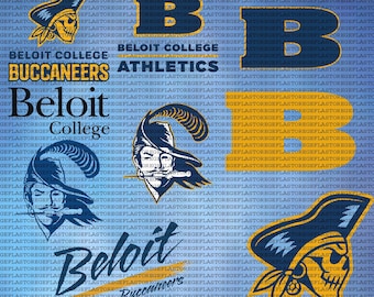 Layered Beloit College SVG, Athletics, Buccaneers SVG, University, Cricut, Football, Digital File.