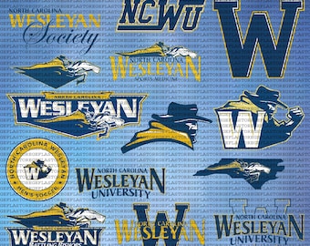 High Quality North Carolina Wesleyan University SVG, Cricut, Battling Bishops SVG, Athletics, College, Football, NCWU, Instant Download