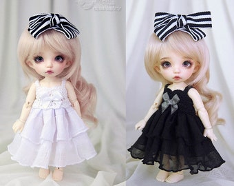 Cute ruffle dress for Pukifee, Lati Yellow