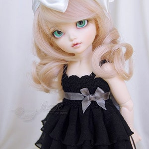 Ruffle dress for TINY bjd LittleFee image 3