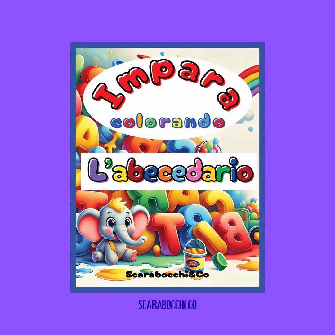 Coloring Book - Alphabet - Learn Letters by Coloring - 21 Pdfs to Print ...