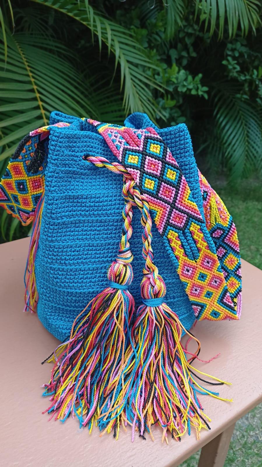 Mexican Woven Backpack